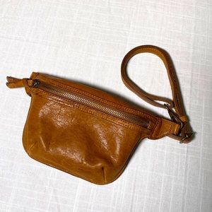 Leather Hip Bag Fannypack Festival Bag
